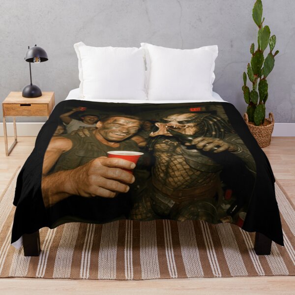 Item preview, Arnold Schwarzenegger with Predator at a Party Meme designed and sold by elijbclaude.