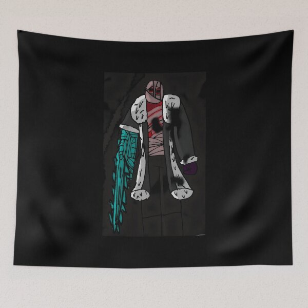 Item preview, Dark Warrior with Ice Blade and Fur Coat Character Art designed and sold by elijbclaude.