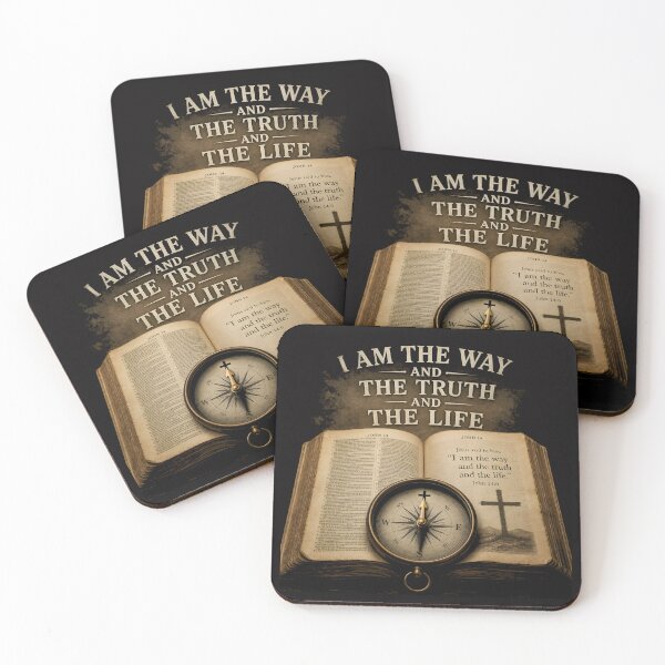 Item preview, I Am The Way The Truth And The Life - John 14:6 Bible Verse Shirt designed and sold by Xtremetiaan.