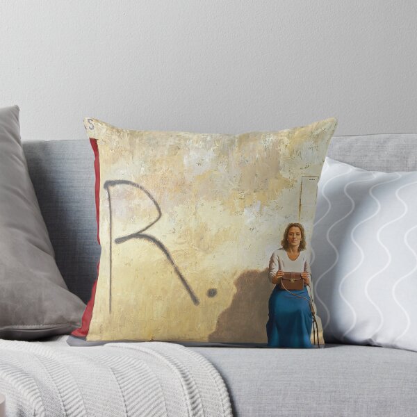 Item preview, Jeffrey Smart Portrait of Germaine Greer designed and sold by MelvaReyaz.