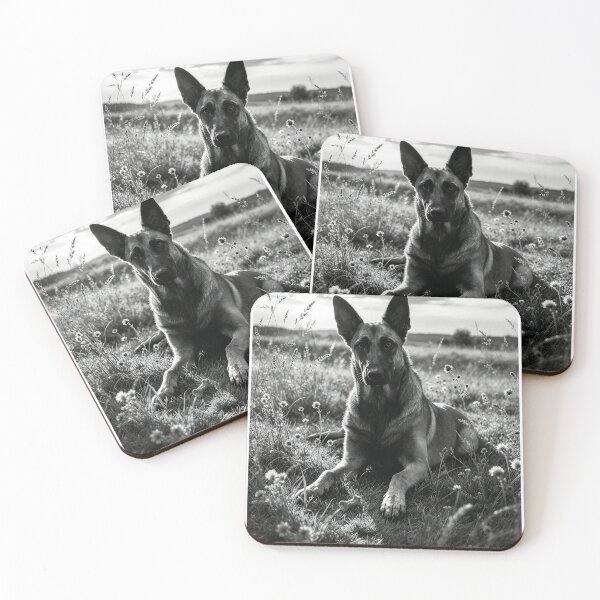 Item preview, Raksha — Faithful Guardian in the Meadow designed and sold by raksha-malinois.
