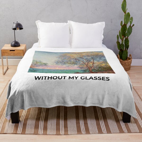 Item preview, Antibes in the Morning by Claude Monet - Without My Glasses Funny Art designed and sold by lijoy.