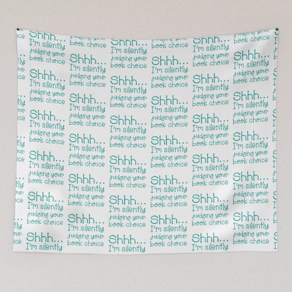 Item preview, Shh im silently judging your book choice designed and sold by jazzydevil.
