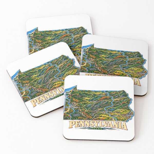 Item preview, Vintage Pennsylvania Travel Souvenir Landmark Gift designed and sold by MichaeIRellov.