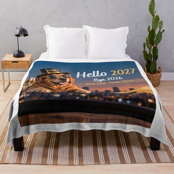 Item preview, Hello 2027, Bye 2026, New Year Same Chaos designed and sold by Aneta-Design.