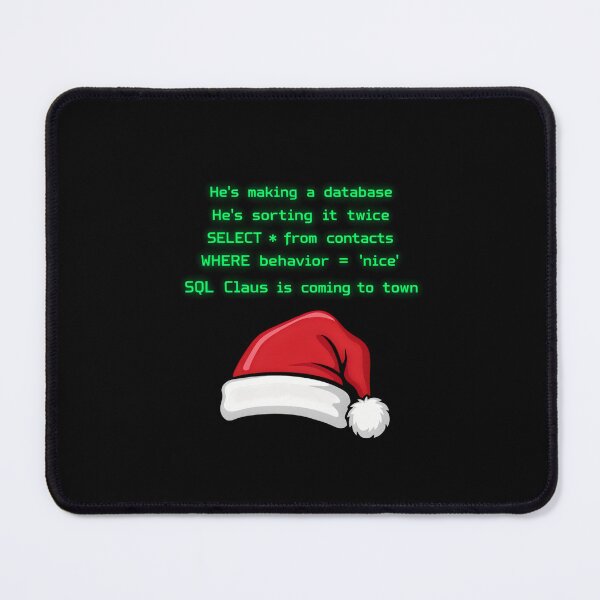 Item preview, SQL Claus Is Coming To Town Funny Software Engineer Christmas T-Shirt designed and sold by teeoro.