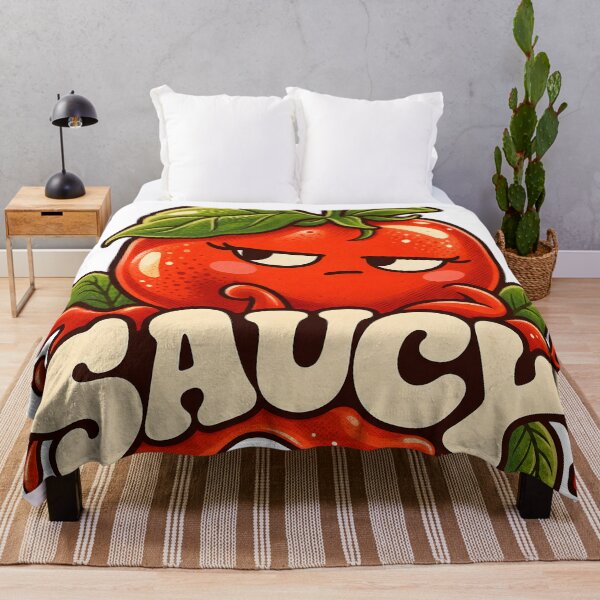 Item preview, Saucy Tomato - Funny Italian Food designed and sold by CreatifStudios.