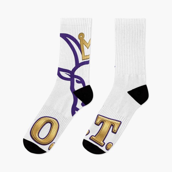 Item preview, The True G.O.A.T. Purple & Gold Crown designed and sold by InkShiftLabs.