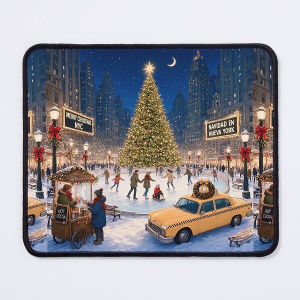 Item preview, NYC Merry Christmas designed and sold by casamomo.
