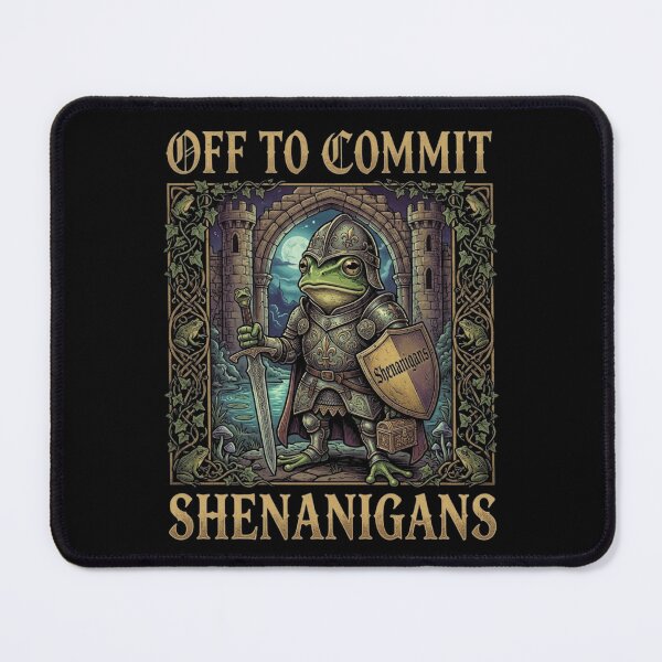 Item preview, Off to Commit Shenanigans Frog designed and sold by Zbixu.