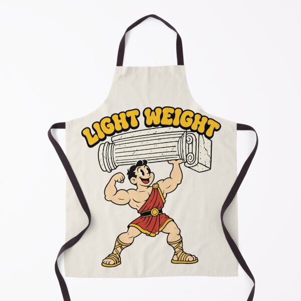 Item preview, Light Weight Retro Cartoon Hercules Lifting Pillar designed and sold by Lolik Designs.