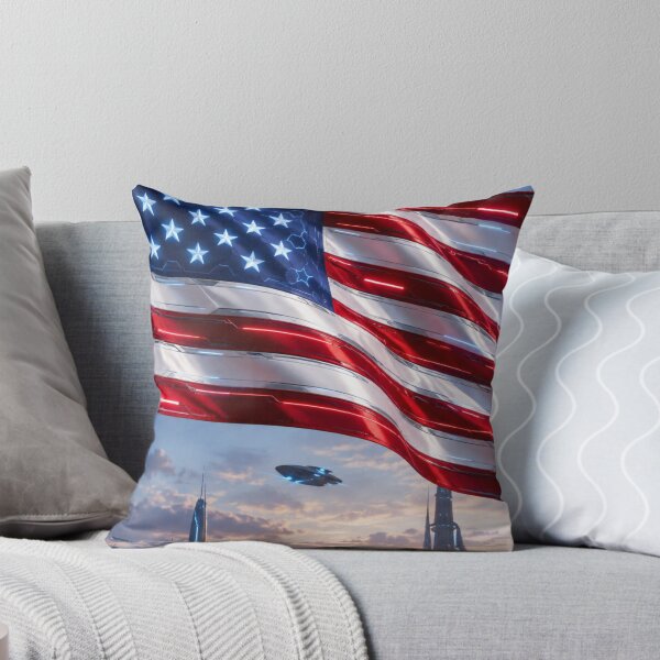 Item preview,  Future Nation American Flag designed and sold by Aneta-Design.