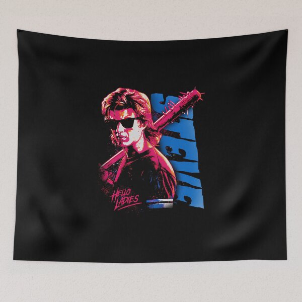 Item preview,  Stranger Things Stevie Splatter Punk Hello Ladies, i love steve harrington designed and sold by txuvxcbrmj.