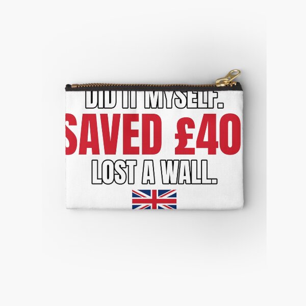 Item preview, Did It Myself Saved £40 Lost A Wall Funny DIY Dad designed and sold by Nation Banter.