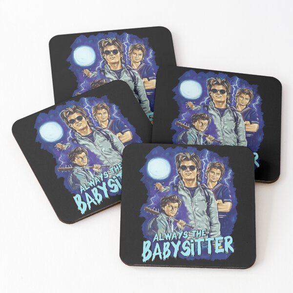 Item preview, Always The Babysitter Illustration Poster, i love steve harrington designed and sold by txuvxcbrmj.