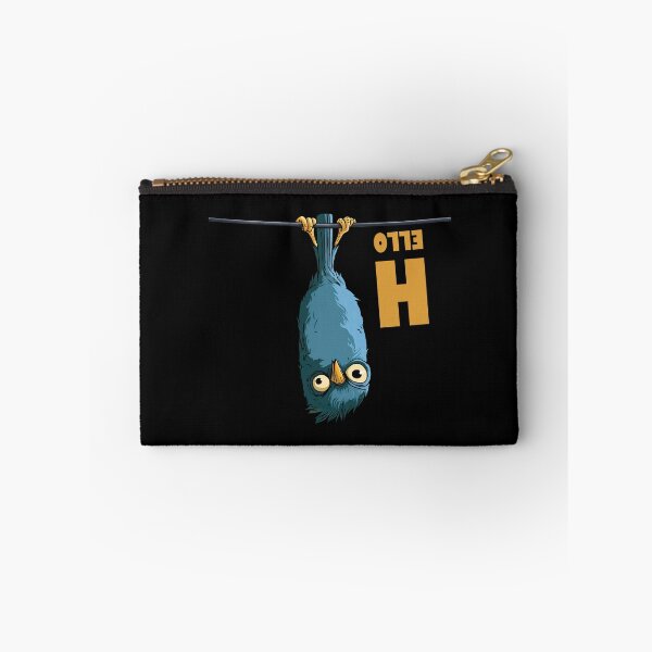 Item preview, Bird Brain Hello – Goofy Blue Bird designed and sold by FMproject.
