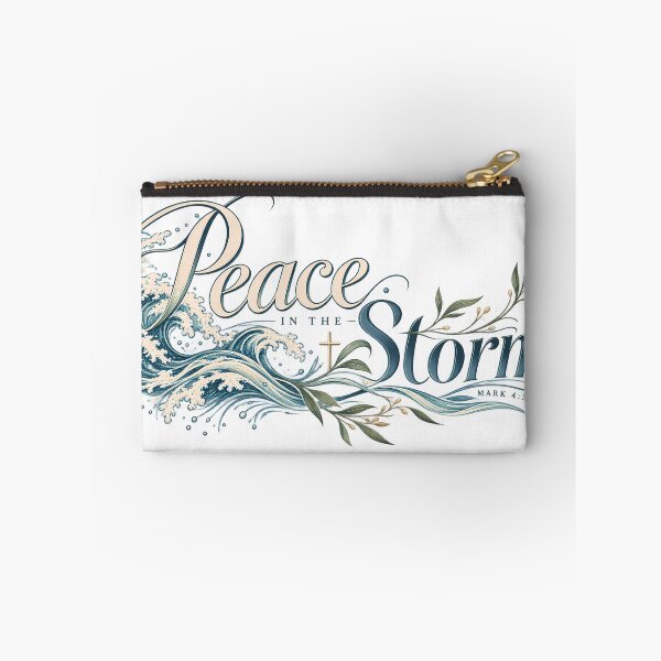 Item preview, Peace in the Storm Botanical Line Art designed and sold by PrayerWarriorUSA.