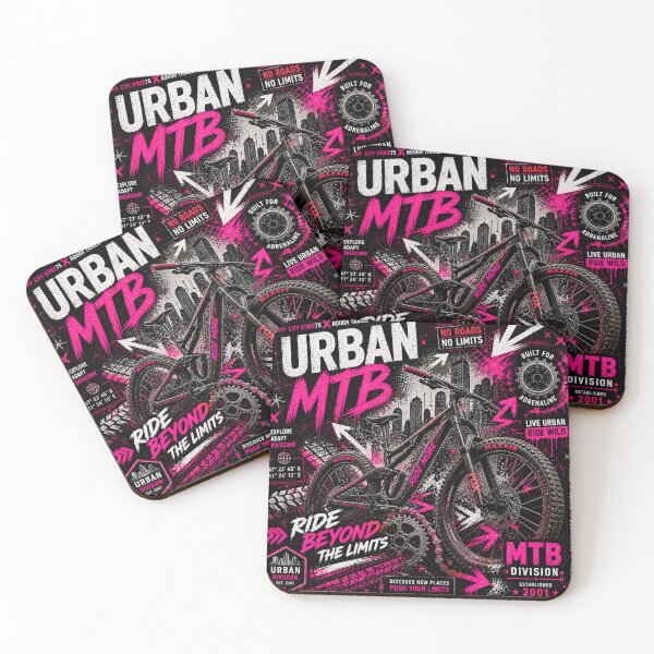 Item preview, Urban MTB – Pink Edition designed and sold by Fextreme.