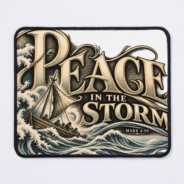 Item preview, Peace in the Storm Renaissance Engraving designed and sold by PrayerWarriorUSA.