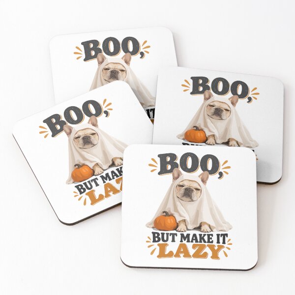 Item preview, Boo But Make It Lazy French Bulldog Halloween Pumpkin designed and sold by yoddel.