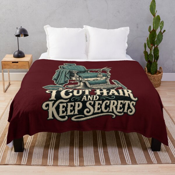Item preview, I Cut Hair And Keep Secrets Shirt, Funny Barber T-Shirt, Barber Confidant Humor Tee, Barber Gift Shirt, Vintage Barber Chair Graphic designed and sold by TshirtsLabs.