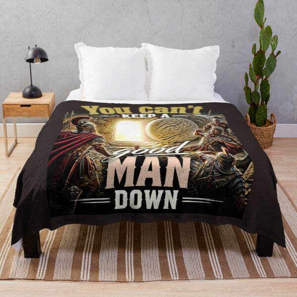 Item preview, You Can't Keep A Good Man Down - Easter Resurrection Shirt designed and sold by Xtremetiaan.