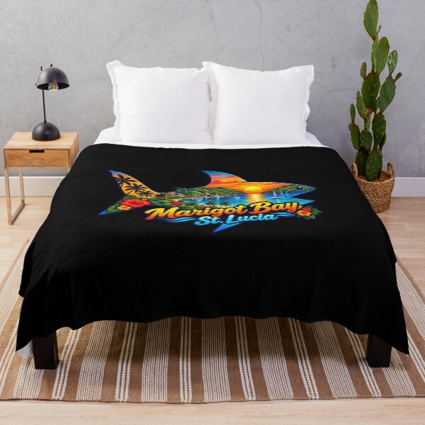 Item preview, This is a beach design for Marigot Bay in St. Lucia designed and sold by RBBeachDesigns.