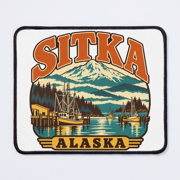 Item preview, Sitka Gift - Alaska designed and sold by RedRubyBubble.