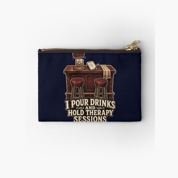 Item preview, I Pour Drinks And Hold Therapy Sessions Shirt, Funny Bartender T-Shirt, Bar Life Humor Tee, Bartender Gift Shirt, Vintage Bar Counter Graphic designed and sold by TshirtsLabs.