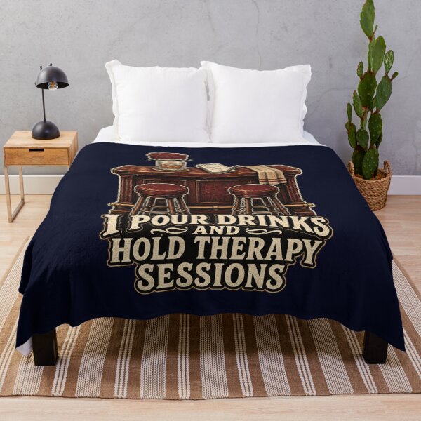 Item preview, I Pour Drinks And Hold Therapy Sessions Shirt, Funny Bartender T-Shirt, Bar Life Humor Tee, Bartender Gift Shirt, Vintage Bar Counter Graphic designed and sold by TshirtsLabs.