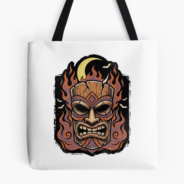Item preview, Vintage Haunted Tiki Mask Retro Horror designed and sold by YounexxART.