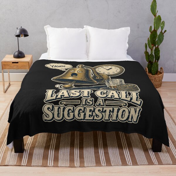 Item preview, Last Call Is A Suggestion Shirt, Funny Bartender T-Shirt, Bar Closing Humor Tee, Bartender Gift Shirt, Vintage Bar Bell Graphic designed and sold by TshirtsLabs.