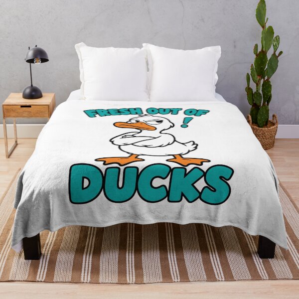 Item preview, Fresh Out Of Ducks Funny Duck Pun Cartoon designed and sold by yoddel.
