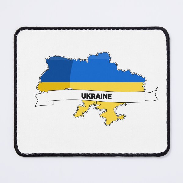 Item preview, Ukraine Map and Flag Graphic Design designed and sold by Travel.Art.