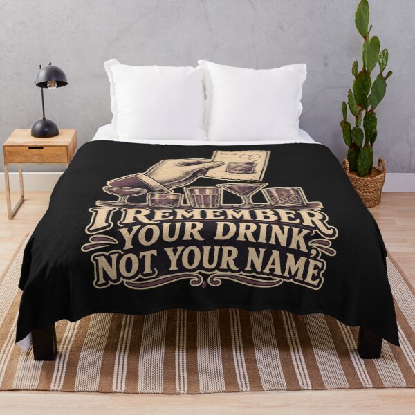 Item preview, I Remember Your Drink Not Your Name Shirt, Funny Bartender T-Shirt, Bar Regular Humor Tee, Bartender Gift Shirt, Vintage Order Ticket Graphic designed and sold by TshirtsLabs.