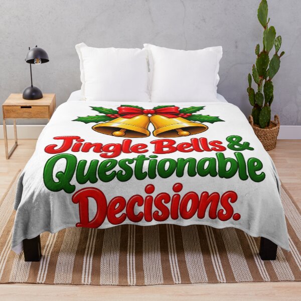 Item preview, Jingle Bells and Questionable Decisions designed and sold by zakvisuals.