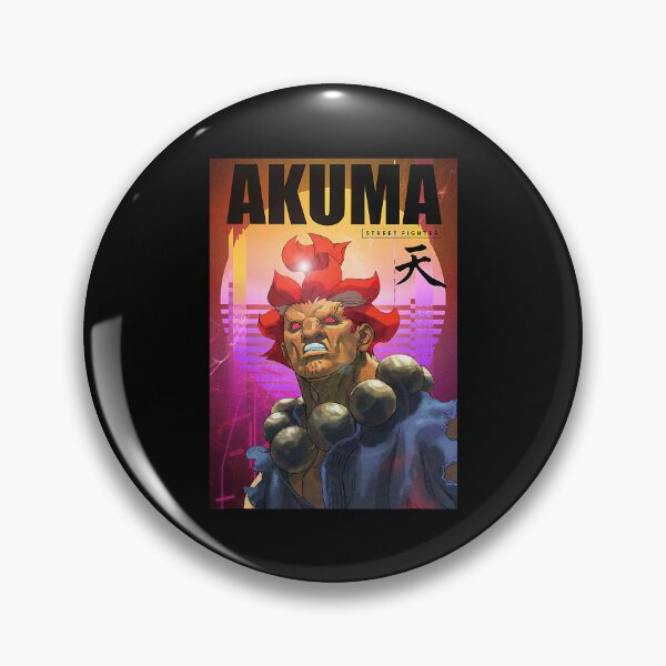 Item preview, Akuma Street Fighter Retro Arcade Gaming Warrior designed and sold by RDGNR.