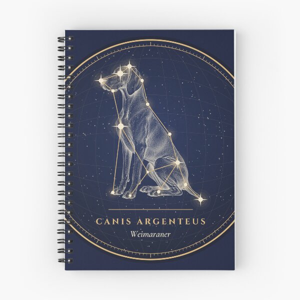 Item preview, Weimaraner Constellation – Celestial Dog Art designed and sold by Celestial Atlas of Dogs.