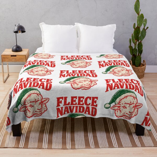 Item preview, Fleece Navidad Cute Vintage Sheep Christmas Holiday Graphic designed and sold by ConklinZ.