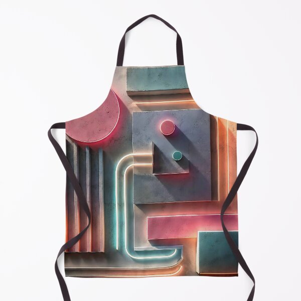 Item preview, Neon Brutalism: Pastel Geometry in Light designed and sold by ObjectTheory.