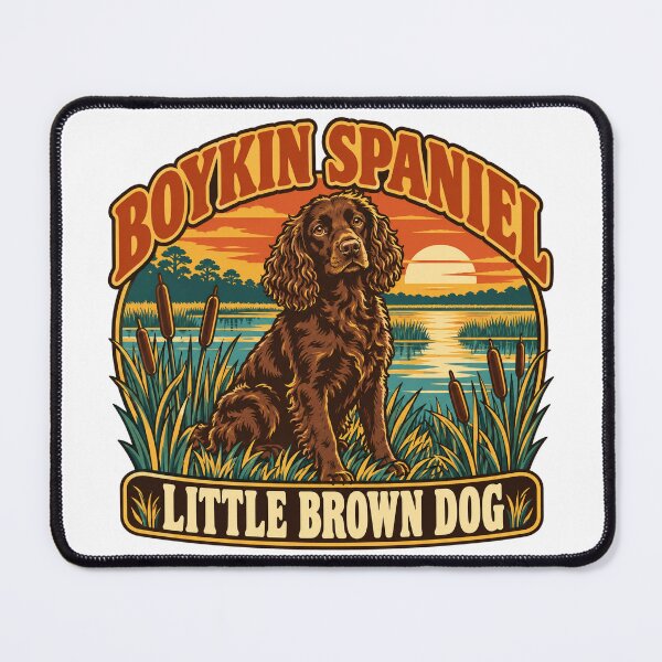 Item preview, Boykin Spaniel Gift - Little Brown Dog designed and sold by RedRubyBubble.