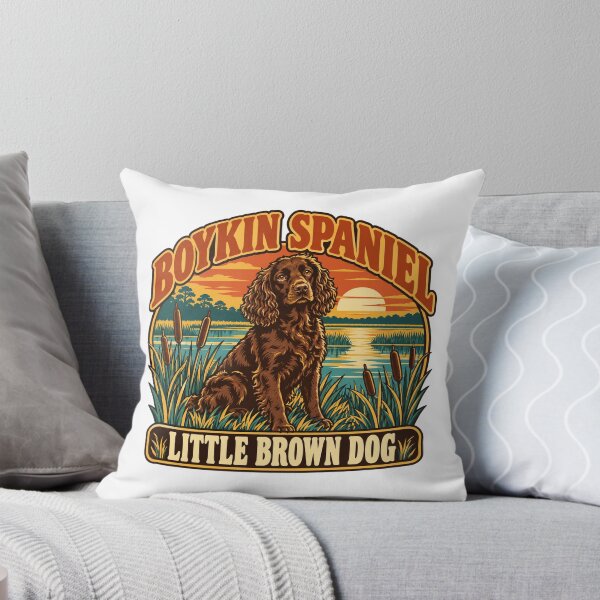 Item preview, Boykin Spaniel Gift - Little Brown Dog designed and sold by RedRubyBubble.