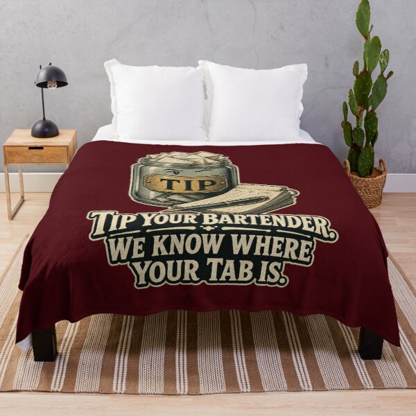 Item preview, Tip Your Bartender We Know Where Your Tab Is Shirt, Funny Bartender T-Shirt, Bar Tip Humor Tee, Bartender Gift Shirt, Vintage Tip Jar Graphic designed and sold by TshirtsLabs.