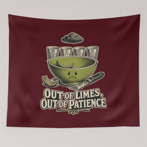 Item preview, Out Of Limes Out Of Patience Shirt, Funny Bartender T-Shirt, Bar Supply Humor Tee, Bartender Gift Shirt, Vintage Empty Lime Bowl Graphic designed and sold by TshirtsLabs.