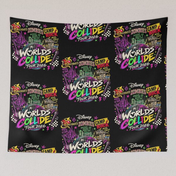 Item preview, Disney Worlds Collide Tour 2026 Music Fan Celebration designed and sold by RDGNR.