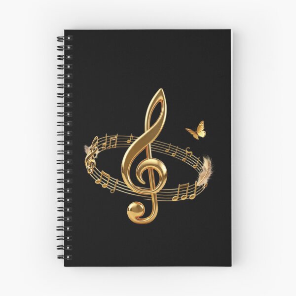 Item preview, Solenne Gold Treble Clef and Music Notes designed and sold by Solenne Music.