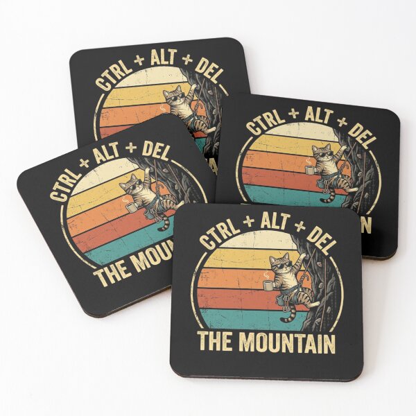 Item preview, Funny Programmer Rock Climbing T-Shirt - Ctrl Alt Del Mountain Tech Gamer Gift designed and sold by Zombie-store.