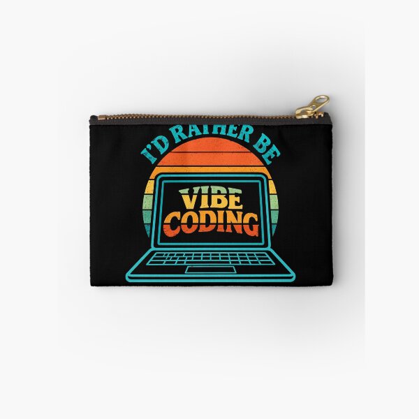 Item preview, I'd rather be vibe coding  designed and sold by abby-thorns.