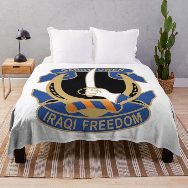 Item preview, Garry Owen Iraqi Freedom Patch designed and sold by CharlieDesings.