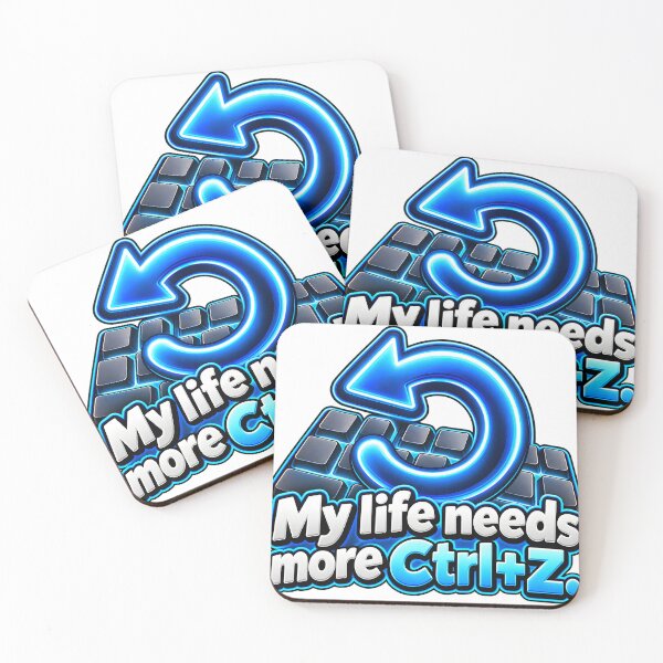 Item preview, My Life Needs More Ctrl+Z designed and sold by JAZZY-DESIGN.